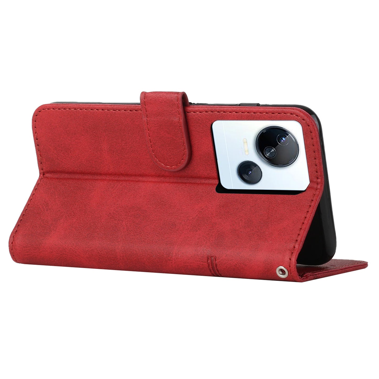 Phone Case for Tecno Spark 10 5G Drop-proof Wallet Stand Folio Flip PU Leather Cell Phone Cover