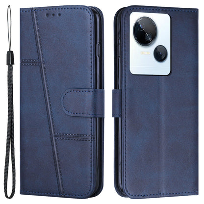 Phone Case for Tecno Spark 10 5G Drop-proof Wallet Stand Folio Flip PU Leather Cell Phone Cover