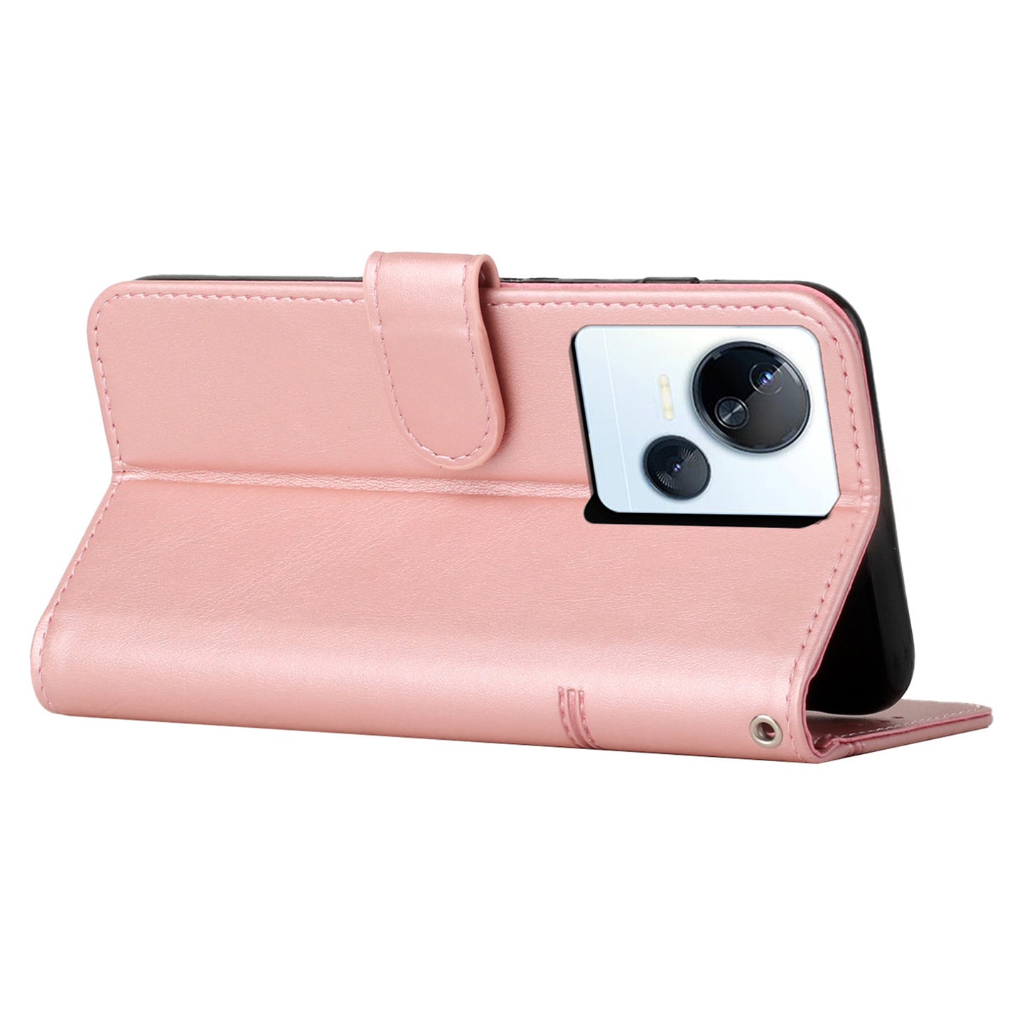 Phone Case for Tecno Spark 10 5G Drop-proof Wallet Stand Folio Flip PU Leather Cell Phone Cover