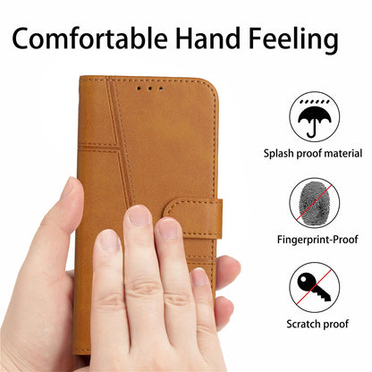 Phone Case for Tecno Spark 10 5G Drop-proof Wallet Stand Folio Flip PU Leather Cell Phone Cover