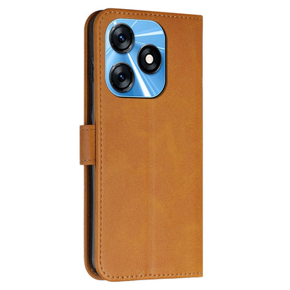 Phone Case for Tecno Spark 10C 4G Wallet Stand Folio Flip PU Leather Anti-scratch Cell Phone Cover