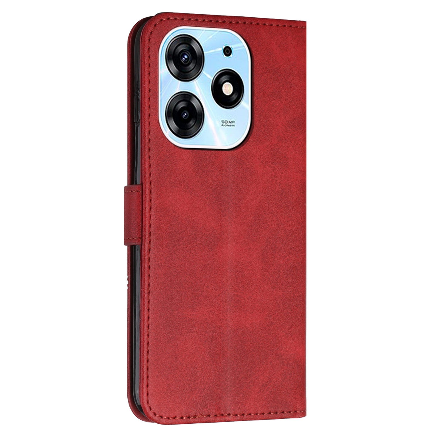 Wallet Stand Case for Tecno Spark 10 Pro Folio Flip PU Leather Cell Phone Drop-proof Cover