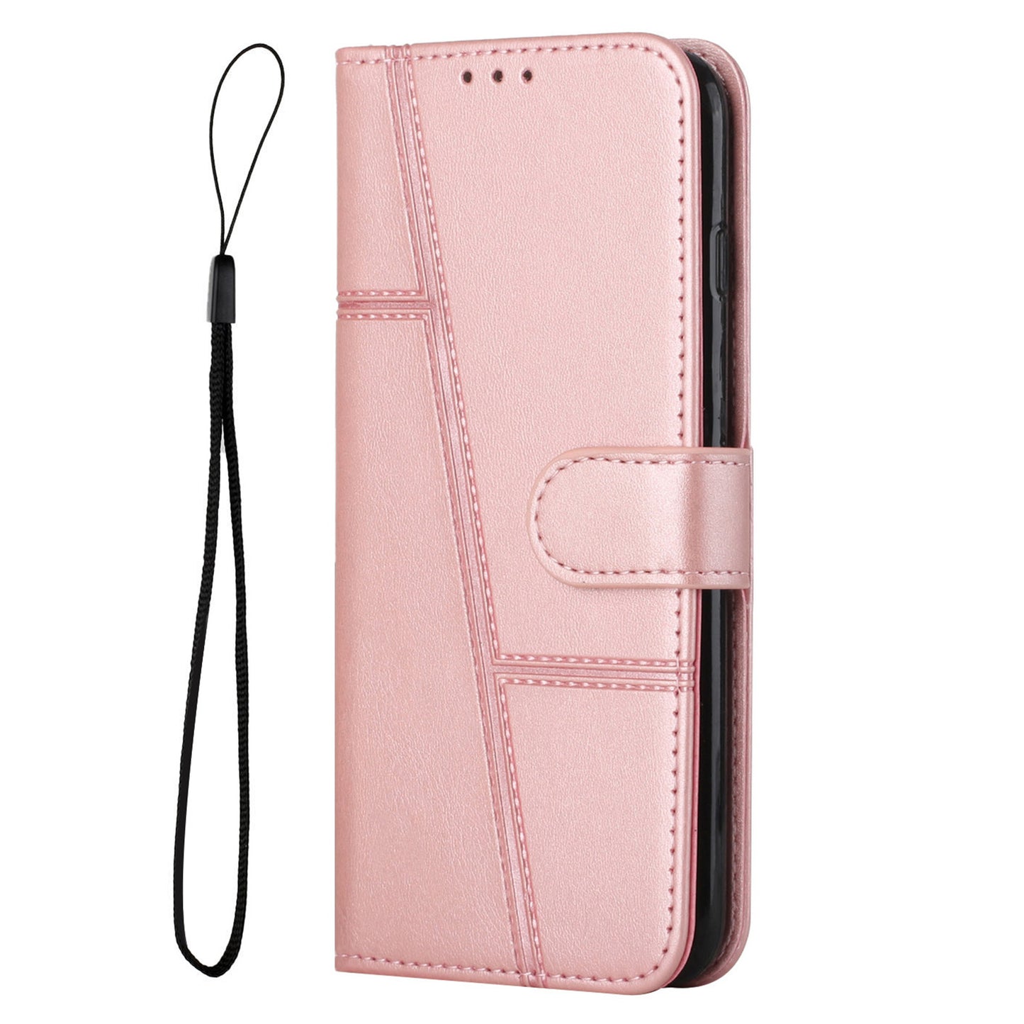 Wallet Stand Case for Tecno Spark 10 Pro Folio Flip PU Leather Cell Phone Drop-proof Cover
