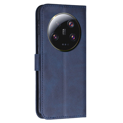 Wallet Stand Case for Xiaomi 13 Ultra Magnetic Clasp Folio Flip PU Leather Cell Phone Drop-proof Cover