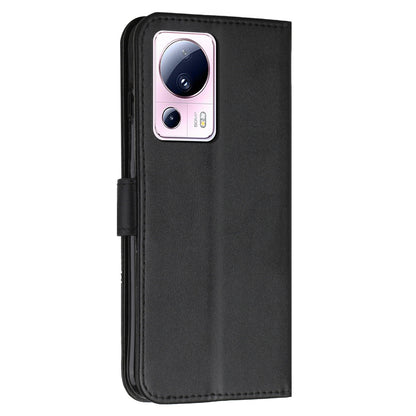 Wallet Stand Case for Xiaomi 13 Lite / Civi 2 5G Magnetic Clasp PU Leather Cell Phone Drop-proof Cover