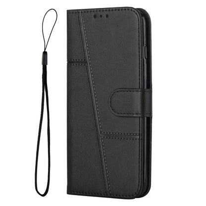 PU Leather Case for Samsung Galaxy A24 4G Anti-fall Magnetic Clasp Cell Phone Wallet Stand Cover