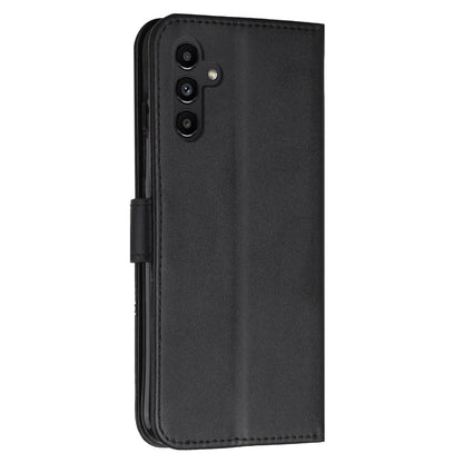 PU Leather Case for Samsung Galaxy A24 4G Anti-fall Magnetic Clasp Cell Phone Wallet Stand Cover