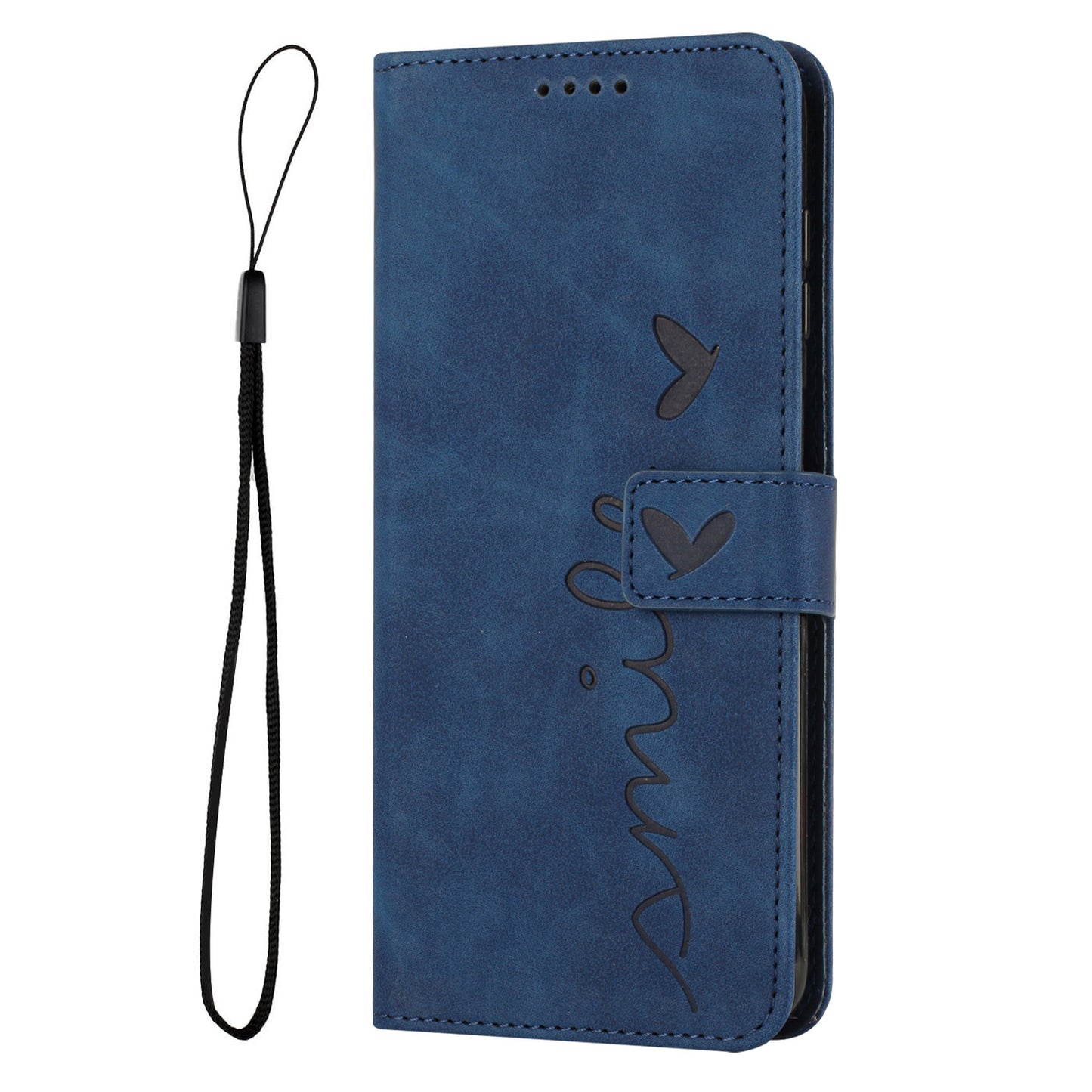 For Tecno Spark 10 Pro Imprinted Heart Shape Shockproof Shell Wallet PU Leather Phone Stand Case