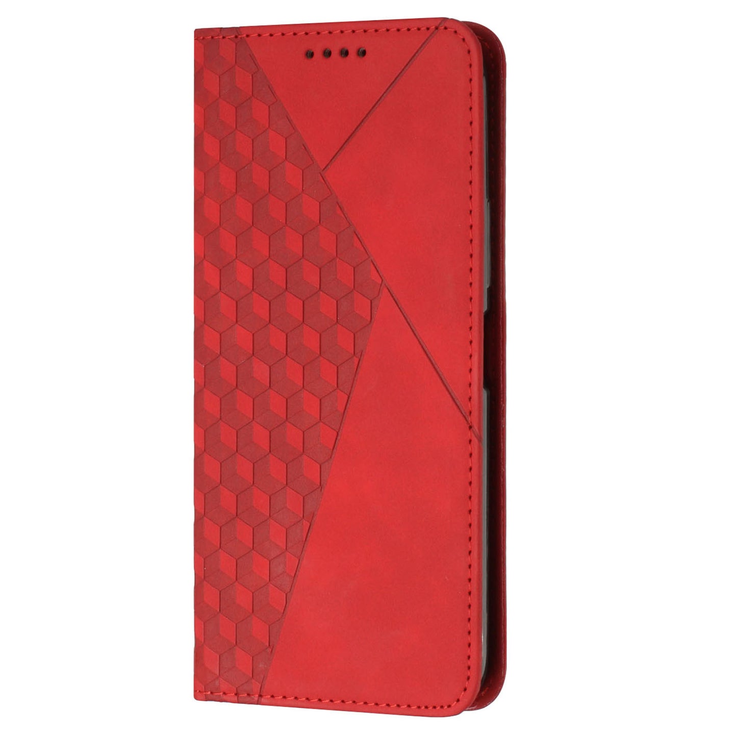 Stand Cover for Xiaomi Civi 2 5G / 13 Lite Imprinted Rhombus Magnetic Flip PU Leather Wallet Phone Case