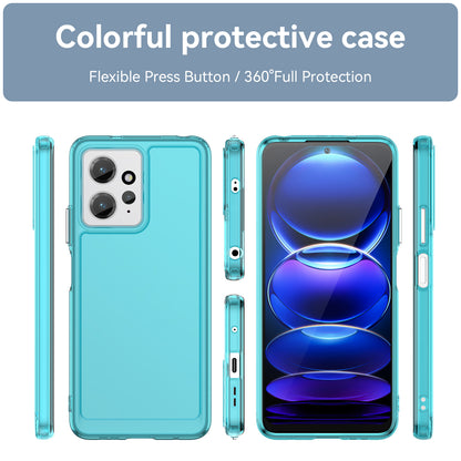 Candy Series For Xiaomi Redmi Note 12 4G Anti-scratch TPU Phone Cover Soft Cell Phone Case