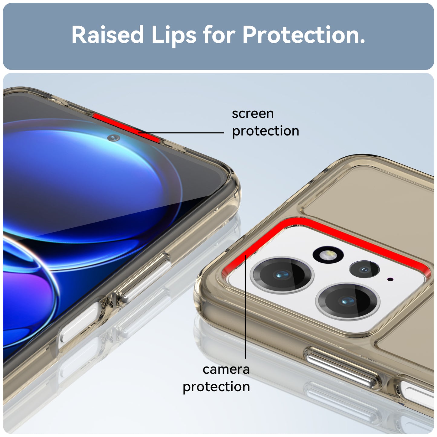 Candy Series For Xiaomi Redmi Note 12 4G Anti-scratch TPU Phone Cover Soft Cell Phone Case