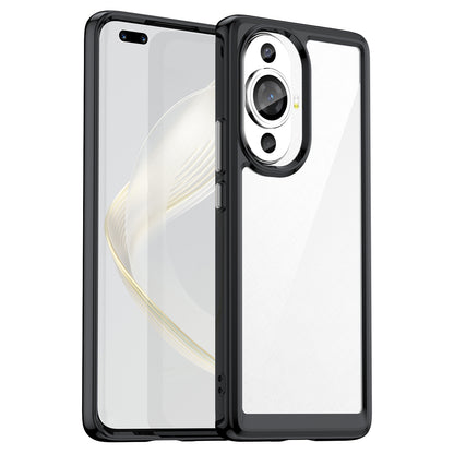 For Huawei nova 11 Pro / nova 11 Ultra Transparent Phone Case TPU+Acrylic Smartphone Cover
