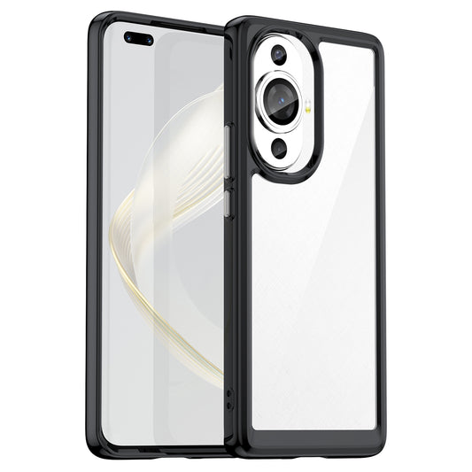 For Huawei nova 11 Pro / nova 11 Ultra Transparent Phone Case TPU+Acrylic Smartphone Cover