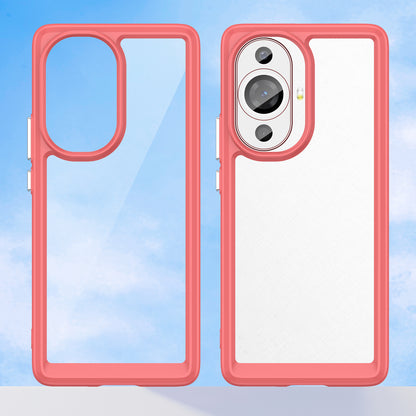 For Huawei nova 11 Pro / nova 11 Ultra Transparent Phone Case TPU+Acrylic Smartphone Cover