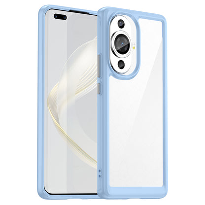 For Huawei nova 11 Pro / nova 11 Ultra Transparent Phone Case TPU+Acrylic Smartphone Cover