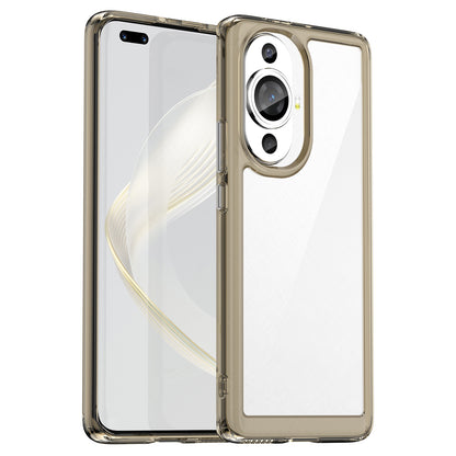 For Huawei nova 11 Pro / nova 11 Ultra Transparent Phone Case TPU+Acrylic Smartphone Cover