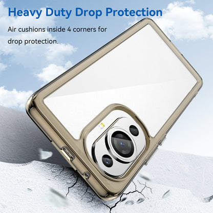 For Huawei nova 11 Pro / nova 11 Ultra Transparent Phone Case TPU+Acrylic Smartphone Cover