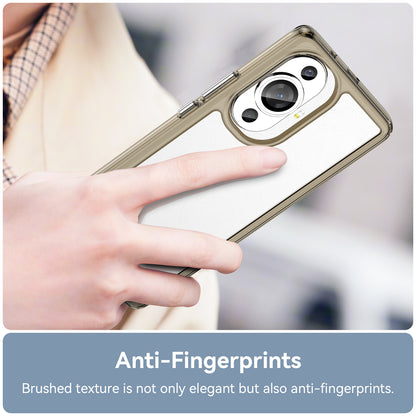 For Huawei nova 11 Pro / nova 11 Ultra Transparent Phone Case TPU+Acrylic Smartphone Cover