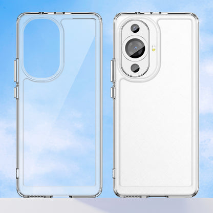 For Huawei nova 11 Pro / nova 11 Ultra Transparent Phone Case TPU+Acrylic Smartphone Cover