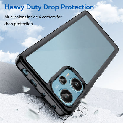 For Xiaomi Redmi Note 12 Turbo / Poco F5 5G Protective Phone Case TPU+Acrylic Anti-scratch Cover