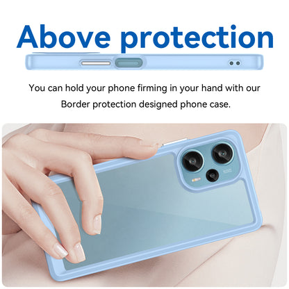 For Xiaomi Redmi Note 12 Turbo / Poco F5 5G Protective Phone Case TPU+Acrylic Anti-scratch Cover