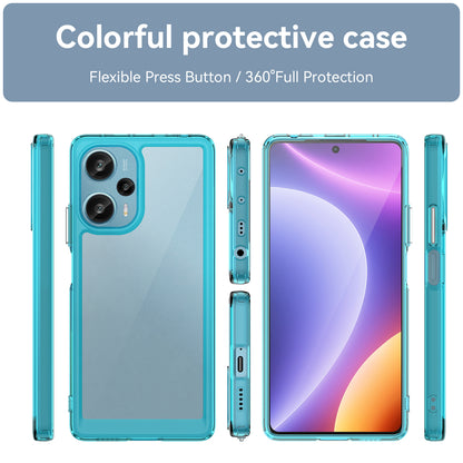 For Xiaomi Redmi Note 12 Turbo / Poco F5 5G Protective Phone Case TPU+Acrylic Anti-scratch Cover