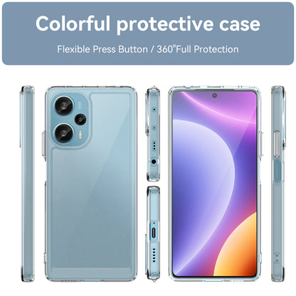 For Xiaomi Redmi Note 12 Turbo / Poco F5 5G Protective Phone Case TPU+Acrylic Anti-scratch Cover