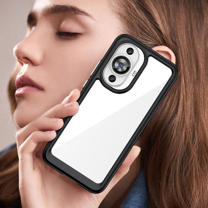 For Huawei nova 11 TPU+Acrylic Phone Case Drop-proof Transparent Phone Cover