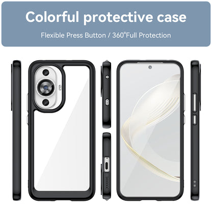 For Huawei nova 11 TPU+Acrylic Phone Case Drop-proof Transparent Phone Cover