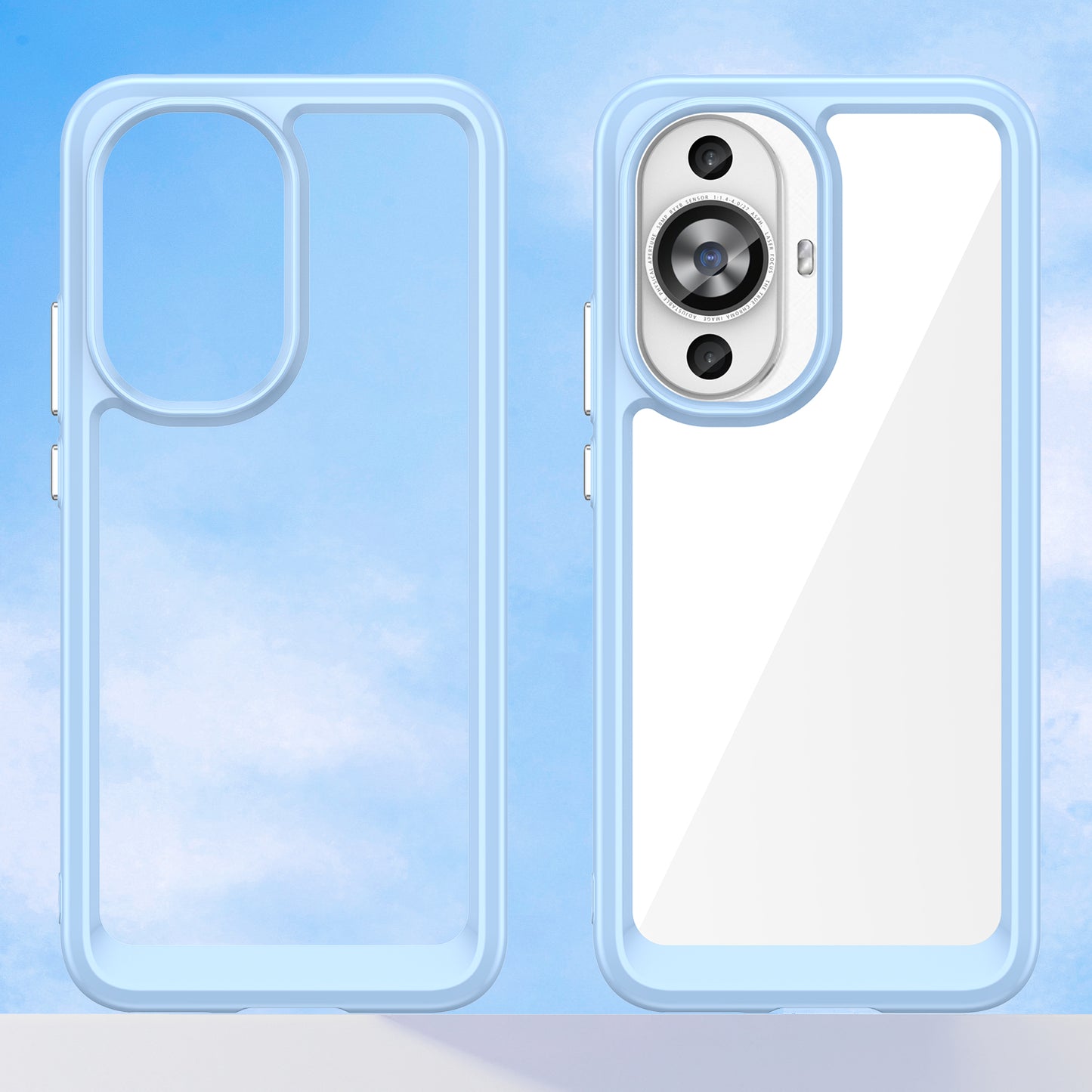 For Huawei nova 11 TPU+Acrylic Phone Case Drop-proof Transparent Phone Cover