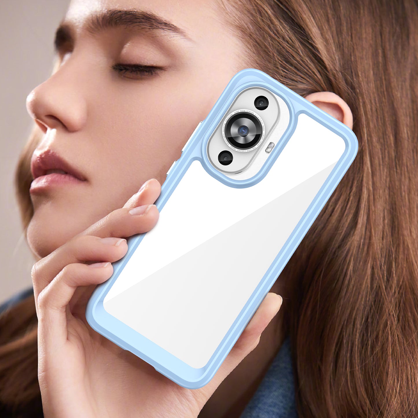 For Huawei nova 11 TPU+Acrylic Phone Case Drop-proof Transparent Phone Cover