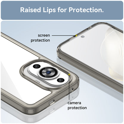 For Huawei nova 11 TPU+Acrylic Phone Case Drop-proof Transparent Phone Cover