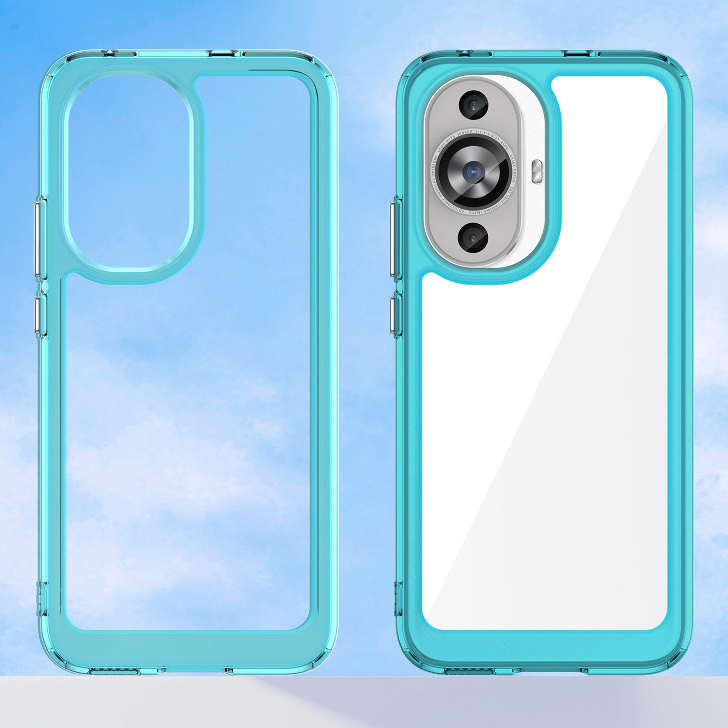 For Huawei nova 11 TPU+Acrylic Phone Case Drop-proof Transparent Phone Cover