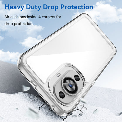 For Huawei nova 11 TPU+Acrylic Phone Case Drop-proof Transparent Phone Cover