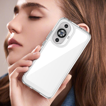 For Huawei nova 11 TPU+Acrylic Phone Case Drop-proof Transparent Phone Cover