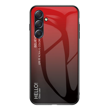 For Samsung Galaxy M54 5G / F54 5G Shockproof Phone Case PC + TPU + Tempered Glass Slim Case