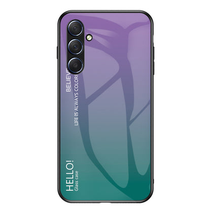 For Samsung Galaxy M54 5G / F54 5G Shockproof Phone Case PC + TPU + Tempered Glass Slim Case