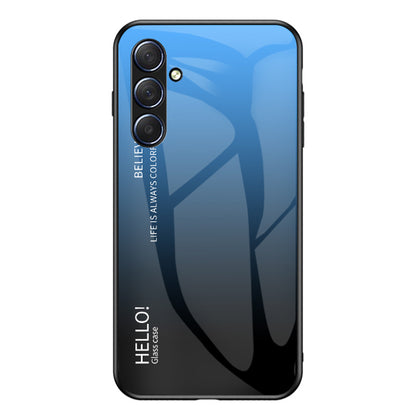 For Samsung Galaxy M54 5G / F54 5G Shockproof Phone Case PC + TPU + Tempered Glass Slim Case