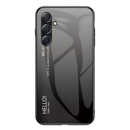 For Samsung Galaxy M54 5G / F54 5G Shockproof Phone Case PC + TPU + Tempered Glass Slim Case