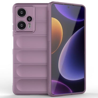 For Xiaomi Poco F5 5G / Redmi Note 12 Turbo Flexible TPU Phone Case Anti-drop Rugged Back Cover