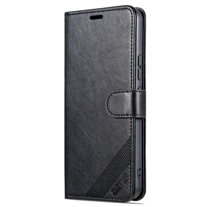 AZNS For vivo Y02 4G / Y02A 4G / Y11 (2023) PU Leather Protective Shell Stand Phone Wallet Case