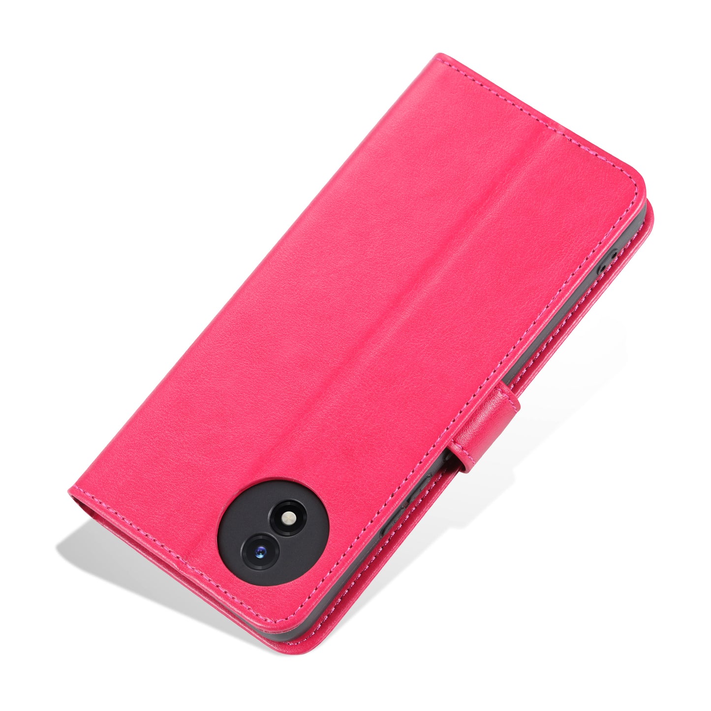 AZNS For vivo Y02 4G / Y02A 4G / Y11 (2023) PU Leather Protective Shell Stand Phone Wallet Case
