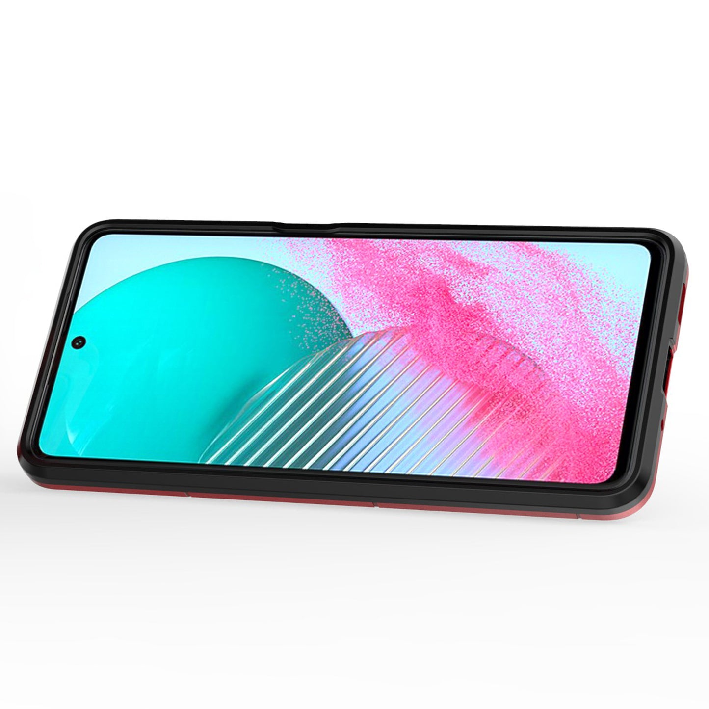 For Samsung Galaxy M54 5G / F54 5G Protective Case with Kickstand Soft TPU Hard PC Rugged Phone Cover