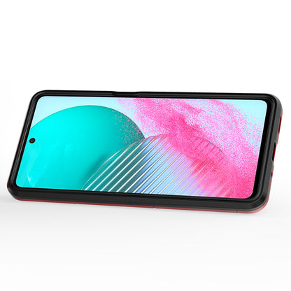 For Samsung Galaxy M54 5G / F54 5G Protective Case with Kickstand Soft TPU Hard PC Rugged Phone Cover