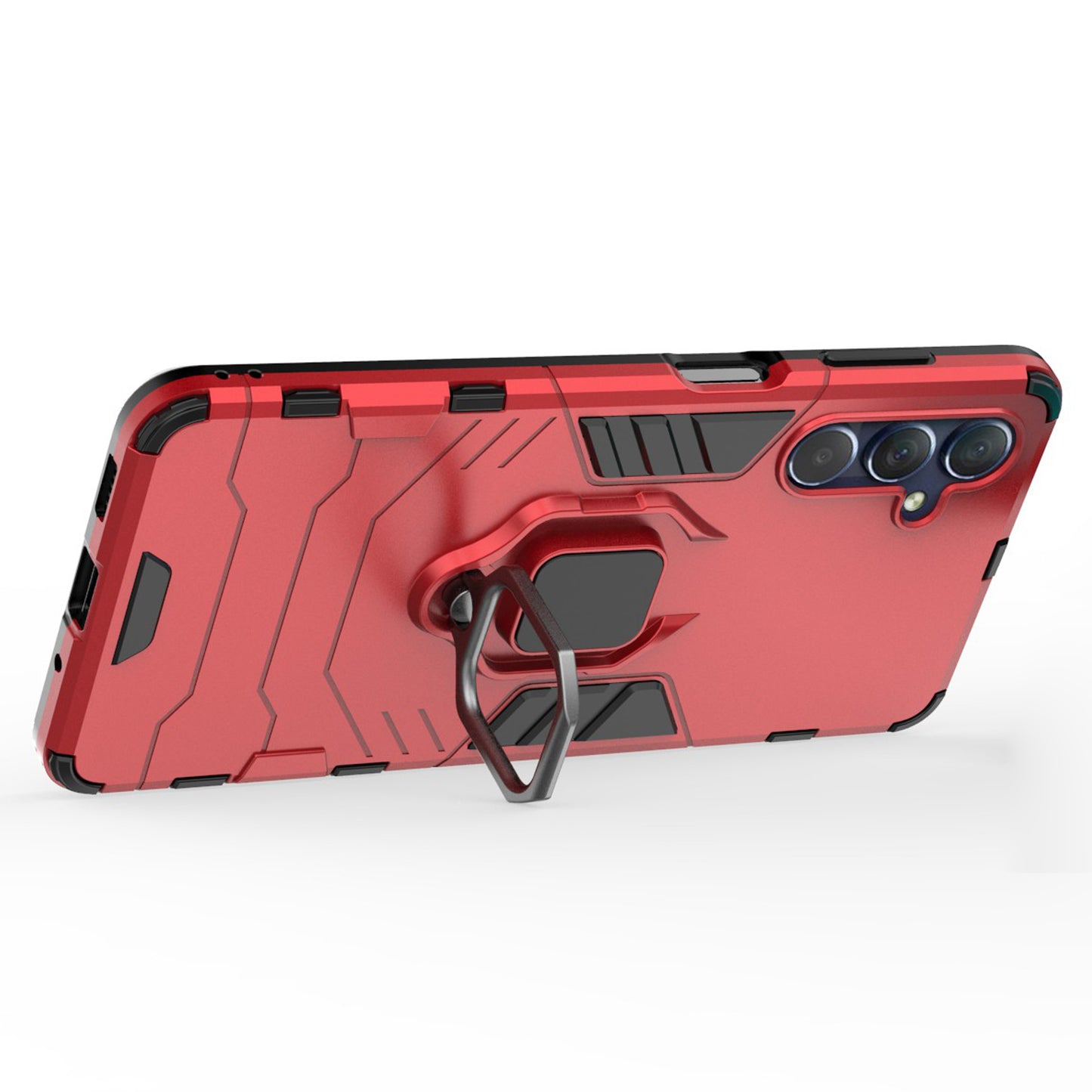 For Samsung Galaxy M54 5G / F54 5G Protective Case with Kickstand Soft TPU Hard PC Rugged Phone Cover