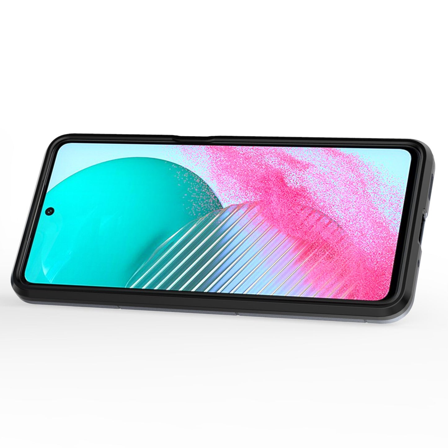 For Samsung Galaxy M54 5G / F54 5G Protective Case with Kickstand Soft TPU Hard PC Rugged Phone Cover