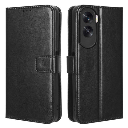 For Honor 90 Lite 5G / X50i 5G Crazy Horse Texture PU Leather Phone Wallet Case Stand Shockproof Cover