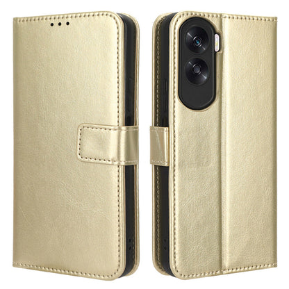 For Honor 90 Lite 5G / X50i 5G Crazy Horse Texture PU Leather Phone Wallet Case Stand Shockproof Cover
