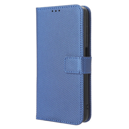 For Motorola Moto G Stylus (2023) PU Leather Flip Case Diamond Texture Wallet Stand Phone Cover