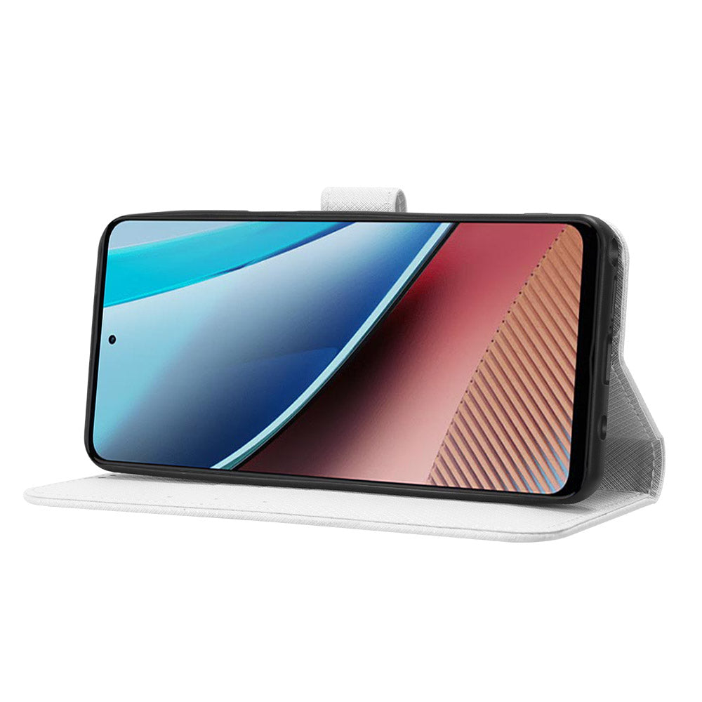 For Motorola Moto G Stylus (2023) PU Leather Flip Case Diamond Texture Wallet Stand Phone Cover